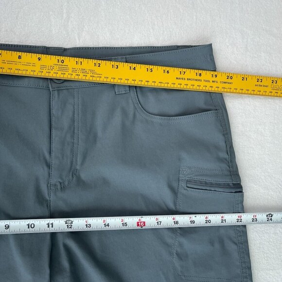 Eddie Bauer Cargo Hiking Utility Shorts Casual Outdoor Plus Size Blue Womens‎ 16 - Picture 8 of 12